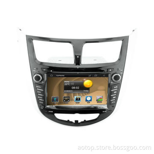Best Selling 2 DIN 7-inch Pure Android OS Car DVD Player for HYUNDAI-VERNA, with GPS, Wi-Fi, 3G, RDS